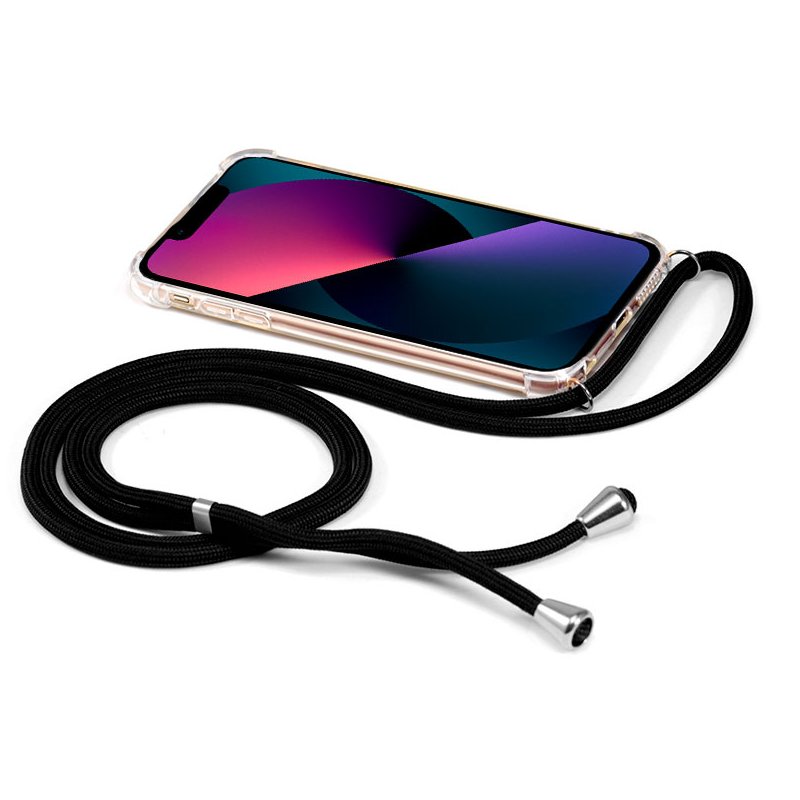 Carcasa COOL para iPhone 13 mini Cordón Negro