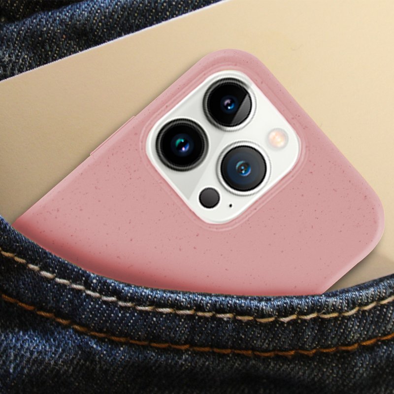 Carcasa COOL para iPhone 13 Pro Eco Biodegradable Rosa