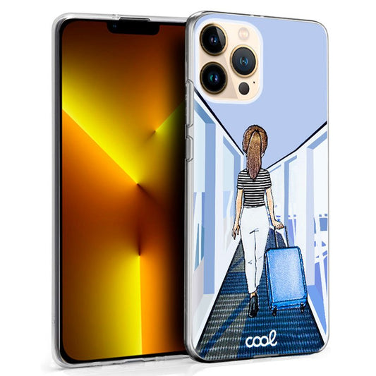 Carcasa COOL para iPhone 13 Pro Max Dibujos Travel