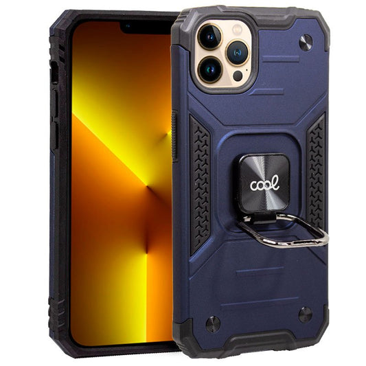 Carcasa COOL para iPhone 13 Pro Max Hard Anilla Azul