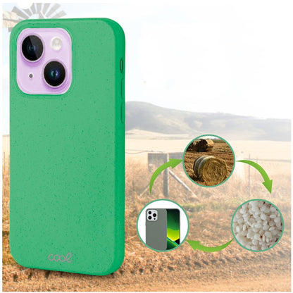 Carcasa COOL para iPhone 14 Eco Biodegradable Mint