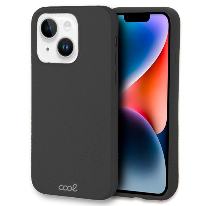 Carcasa COOL para iPhone 14 Plus Eco Biodegradable Negro