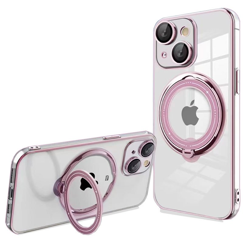 Carcasa COOL para iPhone 15 Magnética Ring Rosa