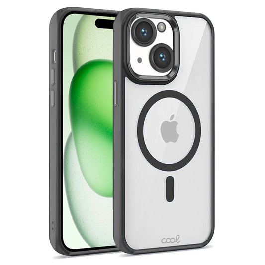 Carcasa COOL para iPhone 15 Plus Magnética Borde Negro