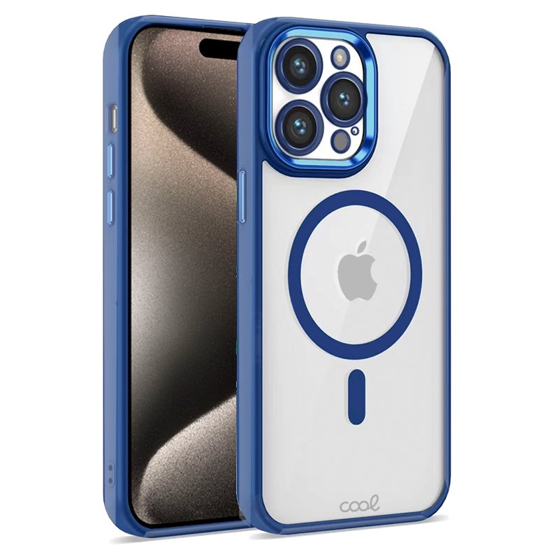 Carcasa COOL para iPhone 15 Pro Max Magnética Borde Marino