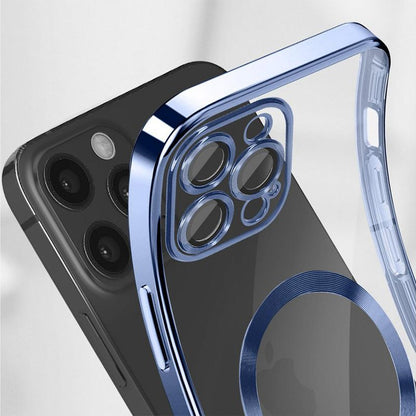 Carcasa COOL para iPhone 15 Pro Max Magnética Borde Marino