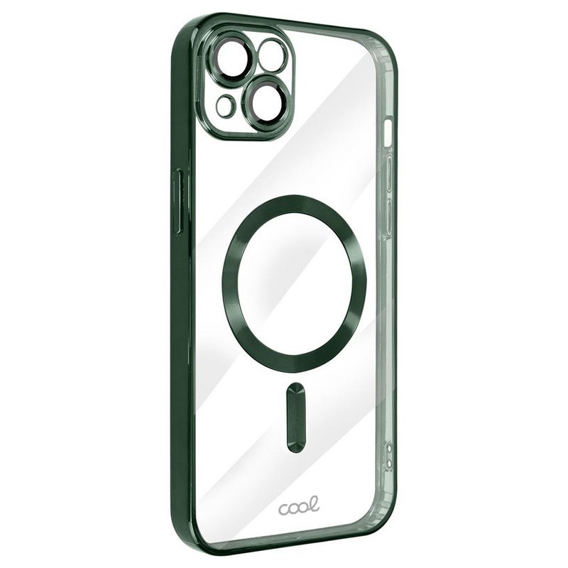 Carcasa COOL para iPhone 16 Magnética Borde Verde