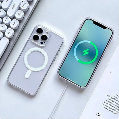 Carcasa COOL para iPhone 16 Magnética Transparente