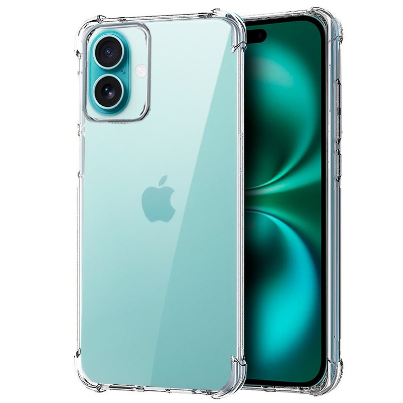 Carcasa COOL para iPhone 16 Plus AntiShock Transparente