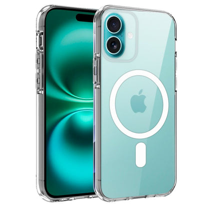 Carcasa COOL para iPhone 16 Plus Magnética Transparente