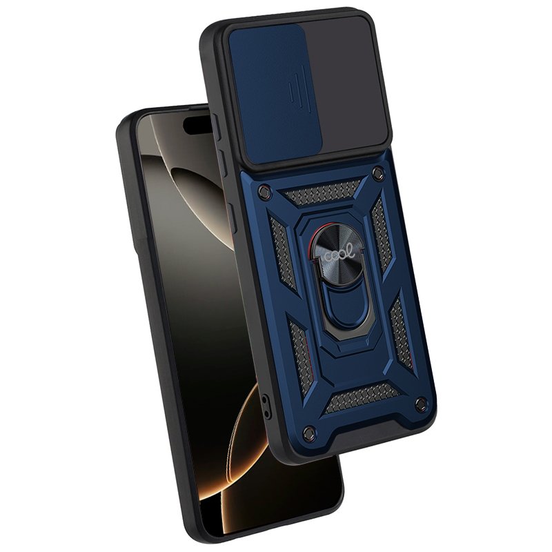 Carcasa COOL para iPhone 16 Pro Hard Ring Marino