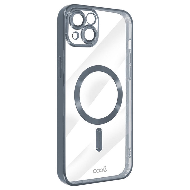 Carcasa COOL para iPhone 16 Pro Magnética Borde Plata