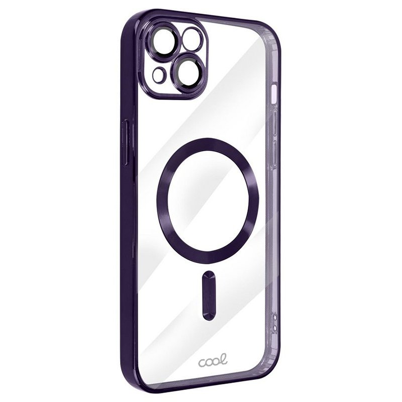 Carcasa COOL para iPhone 16 Pro Magnética Borde Violeta