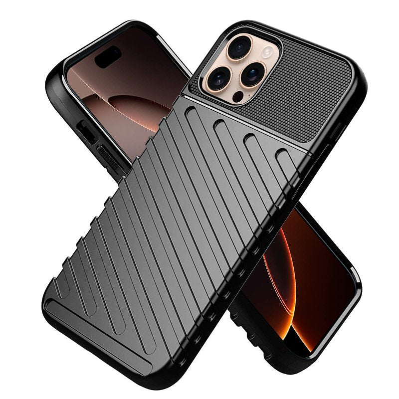 Carcasa COOL para iPhone 16 Pro Max Thunder Negro