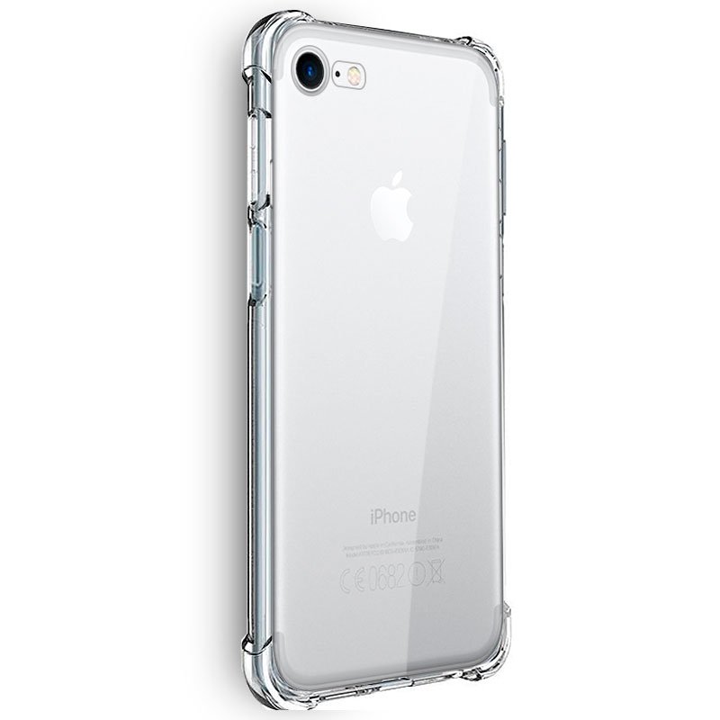 Carcasa COOL para iPhone 7 / 8 / SE (2020) / SE (2022) AntiShock Transparente