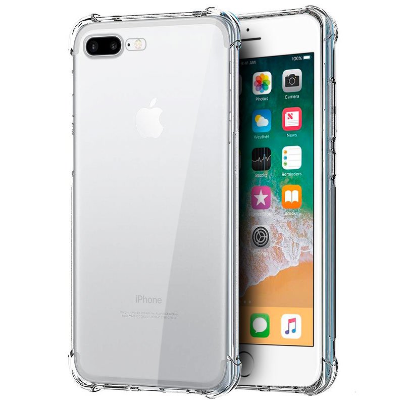 Carcasa COOL para iPhone 7 Plus / iPhone 8 Plus AntiShock Transparente