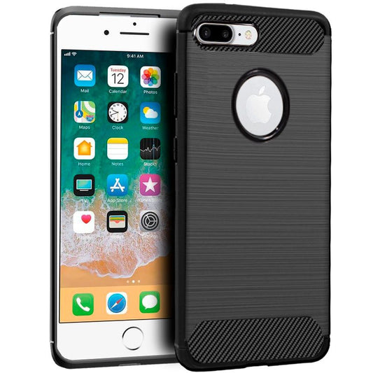 Carcasa COOL para iPhone 7 Plus / IPhone 8 Plus Carbón Negro