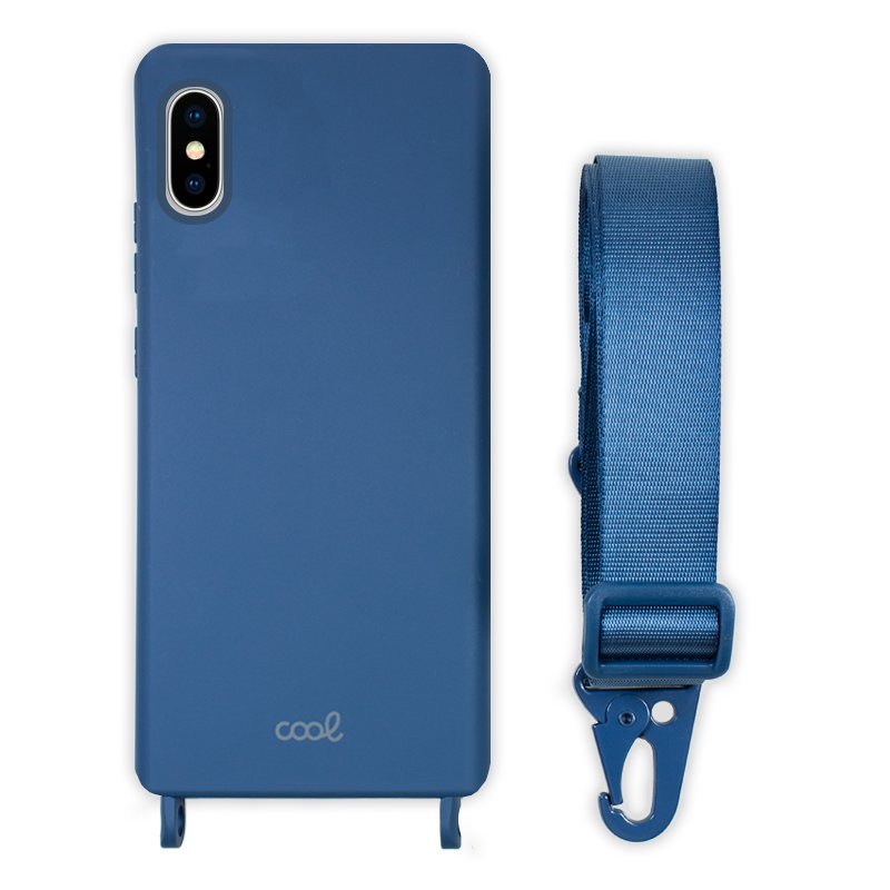 Carcasa COOL para iPhone X / iPhone XS Cinta Azul