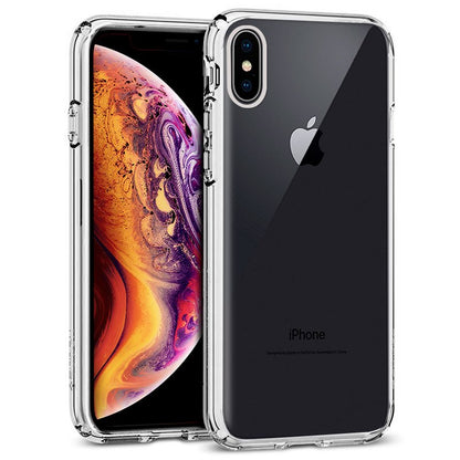 Carcasa COOL para iPhone XS Max Borde Metalizado (Plata)