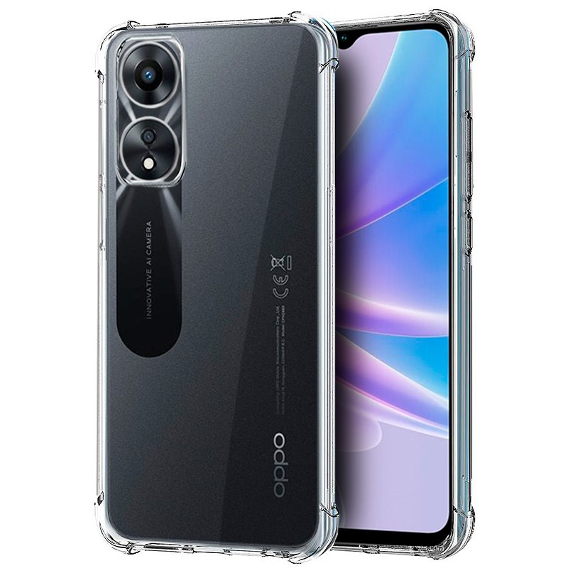 Carcasa COOL para Oppo A78 5G AntiShock Transparente