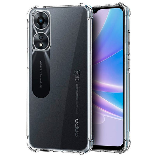 Carcasa COOL para Oppo A78 5G AntiShock Transparente