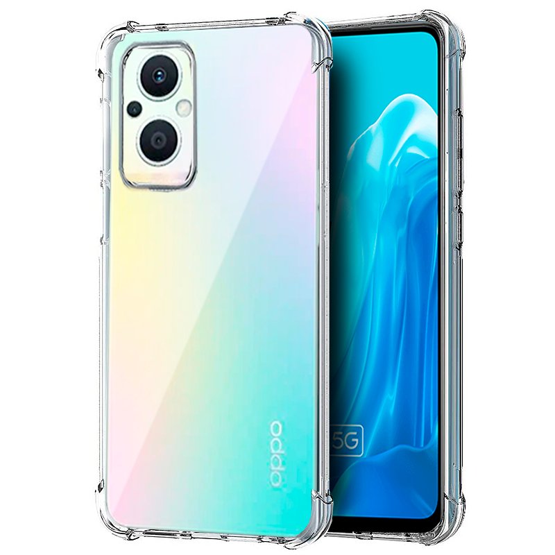 Carcasa COOL para Oppo Reno 8 Lite 5G AntiShock Transparente