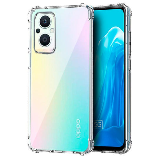 Carcasa COOL para Oppo Reno 8 Lite 5G AntiShock Transparente