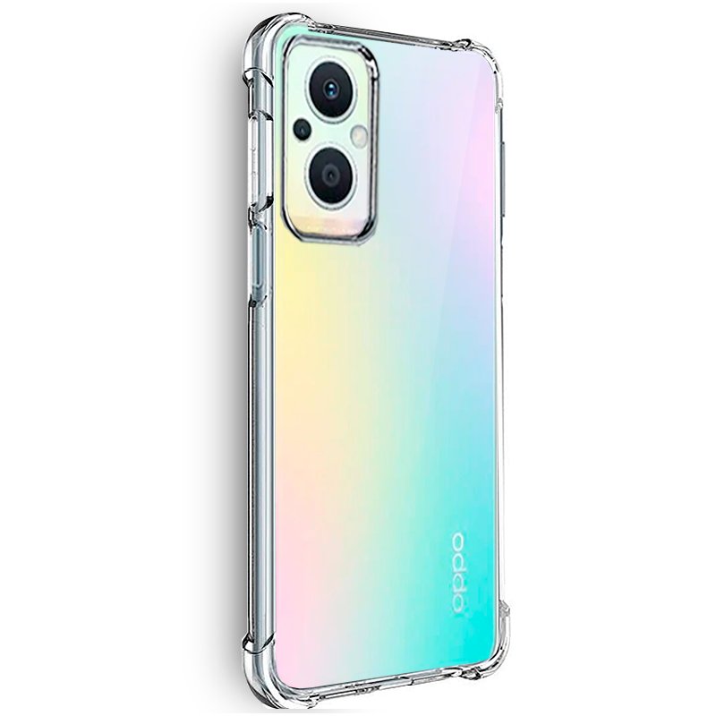 Carcasa COOL para Oppo Reno 8 Lite 5G AntiShock Transparente