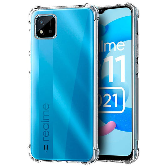 Carcasa COOL para Realme C11 2021 Antishock Transparente