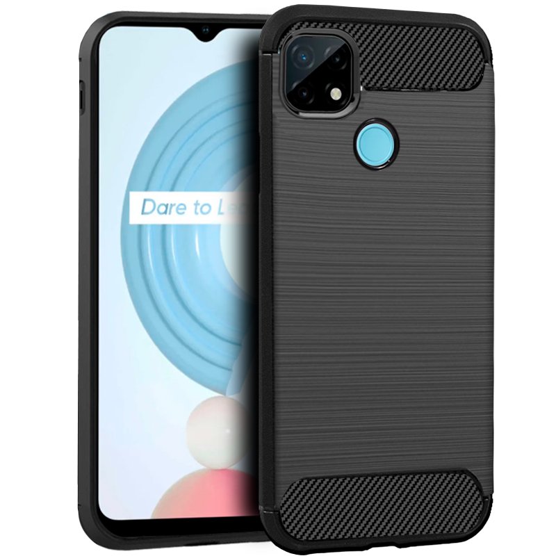 Carcasa COOL para Realme C21 Carbón Negro