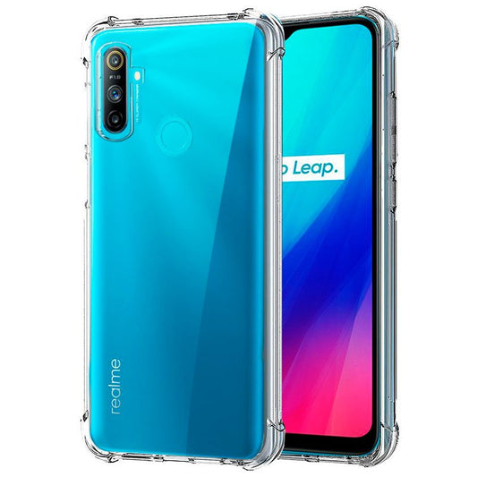 Carcasa COOL para Realme C3 AntiShock Transparente