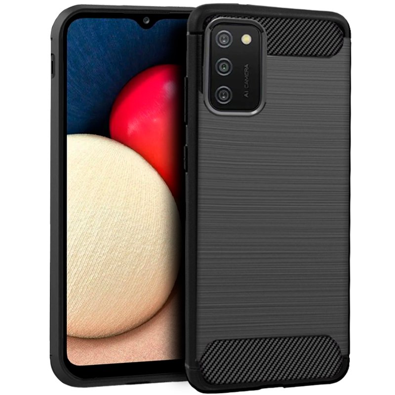 Carcasa COOL para Samsung A025 Galaxy A02s Carbón Negro