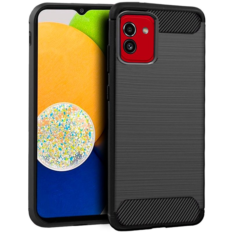 Carcasa COOL para Samsung A035 Galaxy A03 Carbón Negro