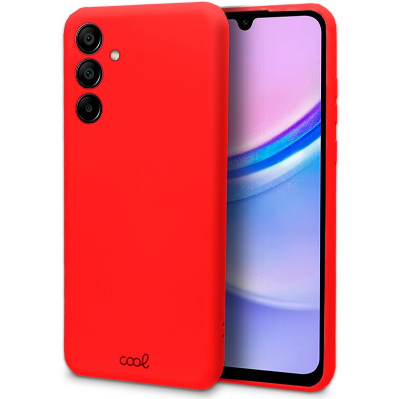 Carcasa COOL para Samsung A155 Galaxy A15 / A15 5G / M15 5G Cover Rojo