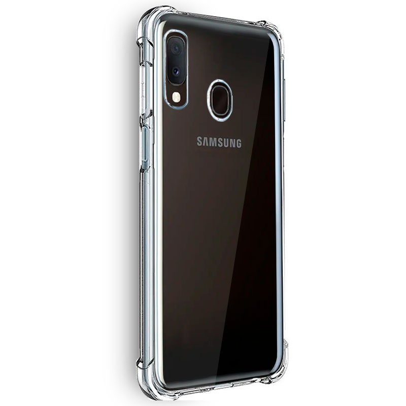 Carcasa COOL para Samsung A202 Galaxy A20e AntiShock Transparente