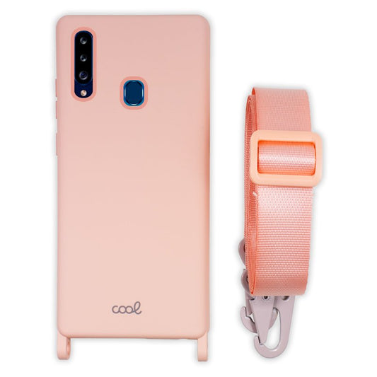 Carcasa COOL para Samsung A207 Galaxy A20s Cinta Rosa