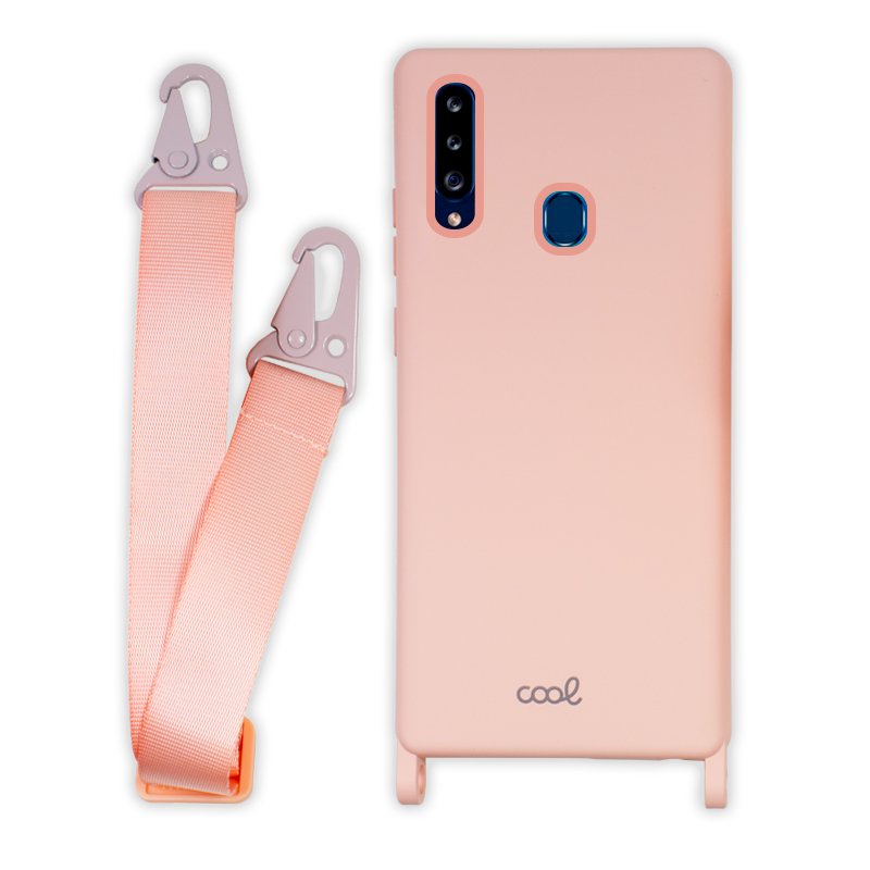 Carcasa COOL para Samsung A207 Galaxy A20s Cinta Rosa