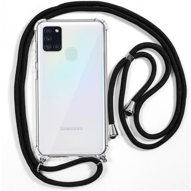 Carcasa COOL para Samsung A217 Galaxy A21s Cordón Negro