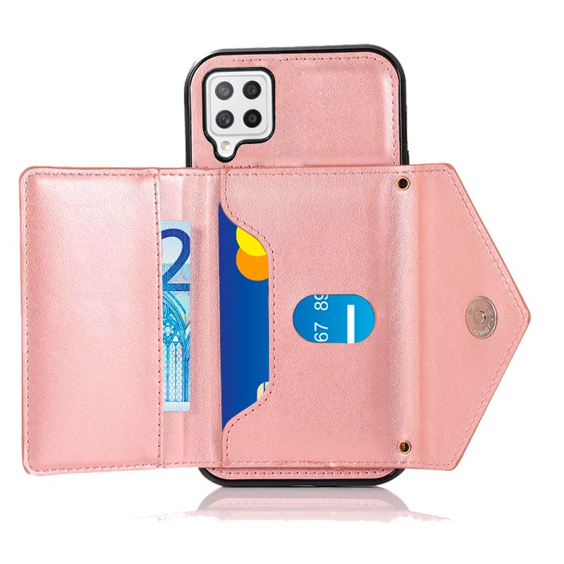 Carcasa COOL para Samsung A426 Galaxy A42 5G Colgante Wallet Rosa