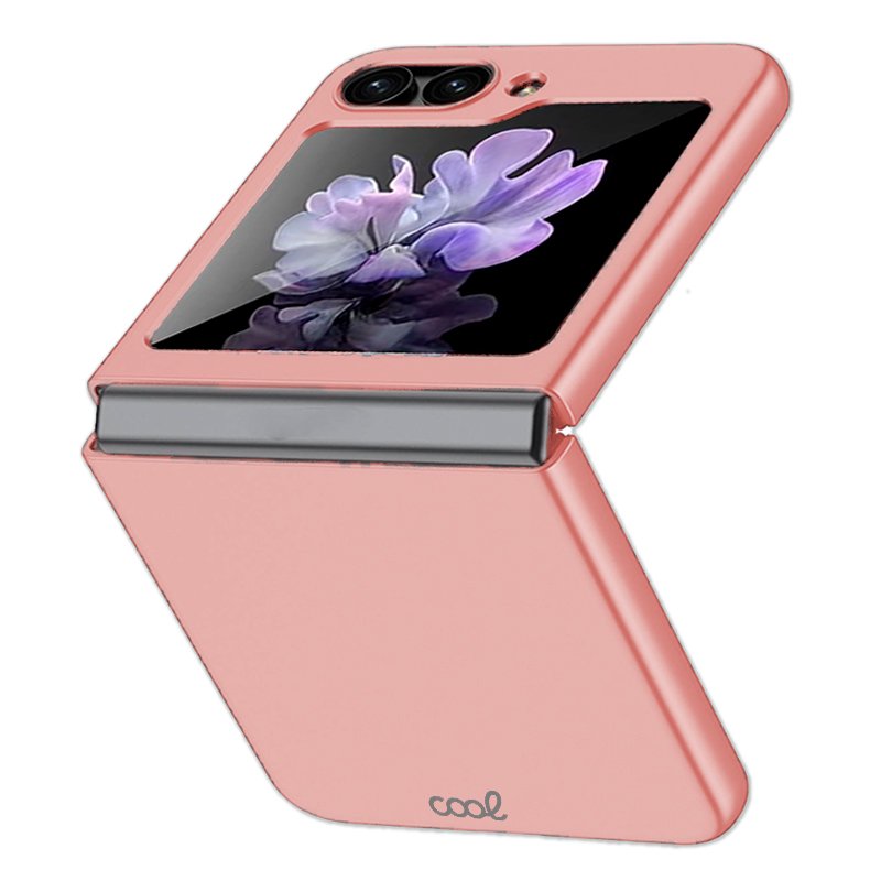 Carcasa COOL para Samsung F731 Galaxy Z Flip 5 Cover Plegable Rosa