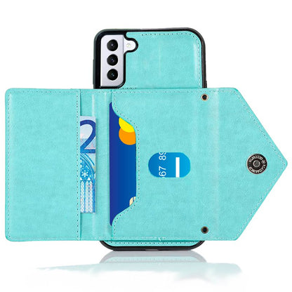 Carcasa COOL para Samsung G990 Galaxy S21 Colgante Wallet Mint