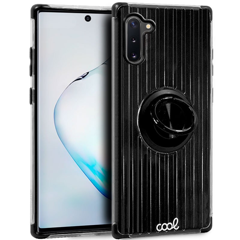 Carcasa COOL para Samsung N970 Galaxy Note 10 Hard Anilla Negro