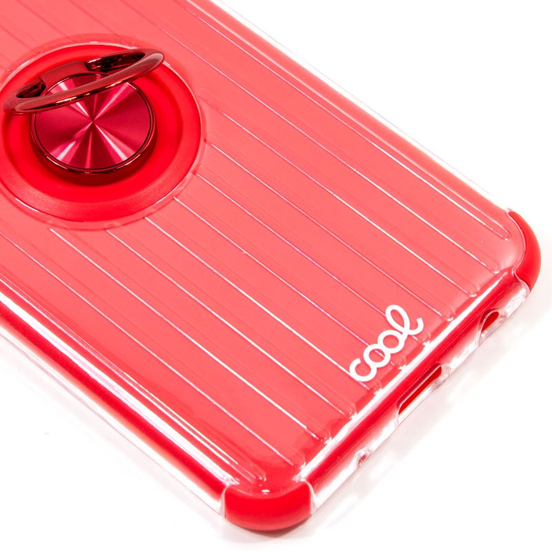 Carcasa COOL para Samsung N970 Galaxy Note 10 Hard Anilla Rojo