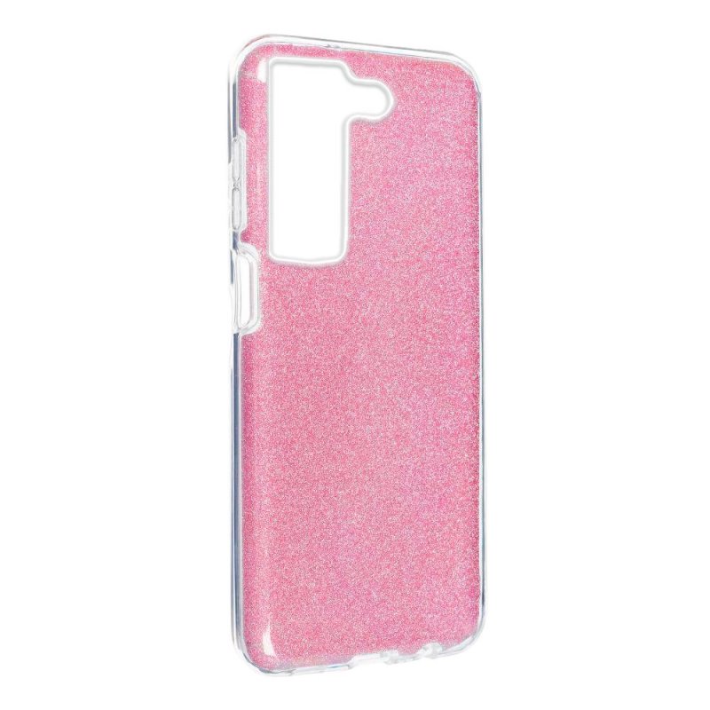 Carcasa COOL para Samsung S906 Galaxy S22 Plus Glitter Rosa