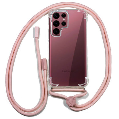 Carcasa COOL para Samsung S908 Galaxy S22 Ultra Cordón Rosa