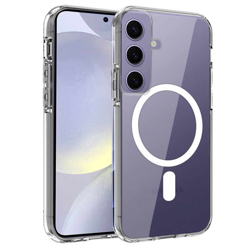 Carcasa COOL para Samsung S921 Galaxy S24 Magnética Transparente