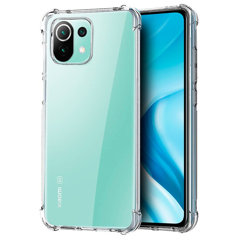 Carcasa COOL para Xiaomi Mi 11 Lite / Mi 11 Lite 5G AntiShock Transparente