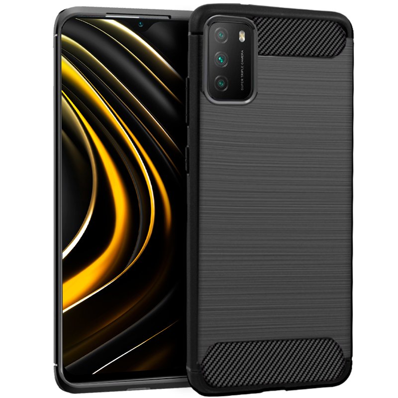 Carcasa COOL para Xiaomi Pocophone M3 / Redmi 9T Carbón Negro