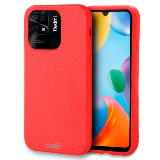 Carcasa COOL para Xiaomi Redmi 10C Eco Biodegradable Rojo