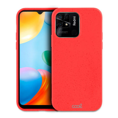 Carcasa COOL para Xiaomi Redmi 10C Eco Biodegradable Rojo